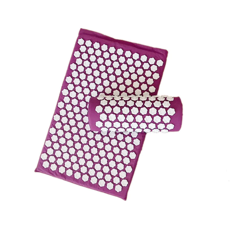 Acupressure Mat & Pillow Set - Natural Pain Relief & Relaxation