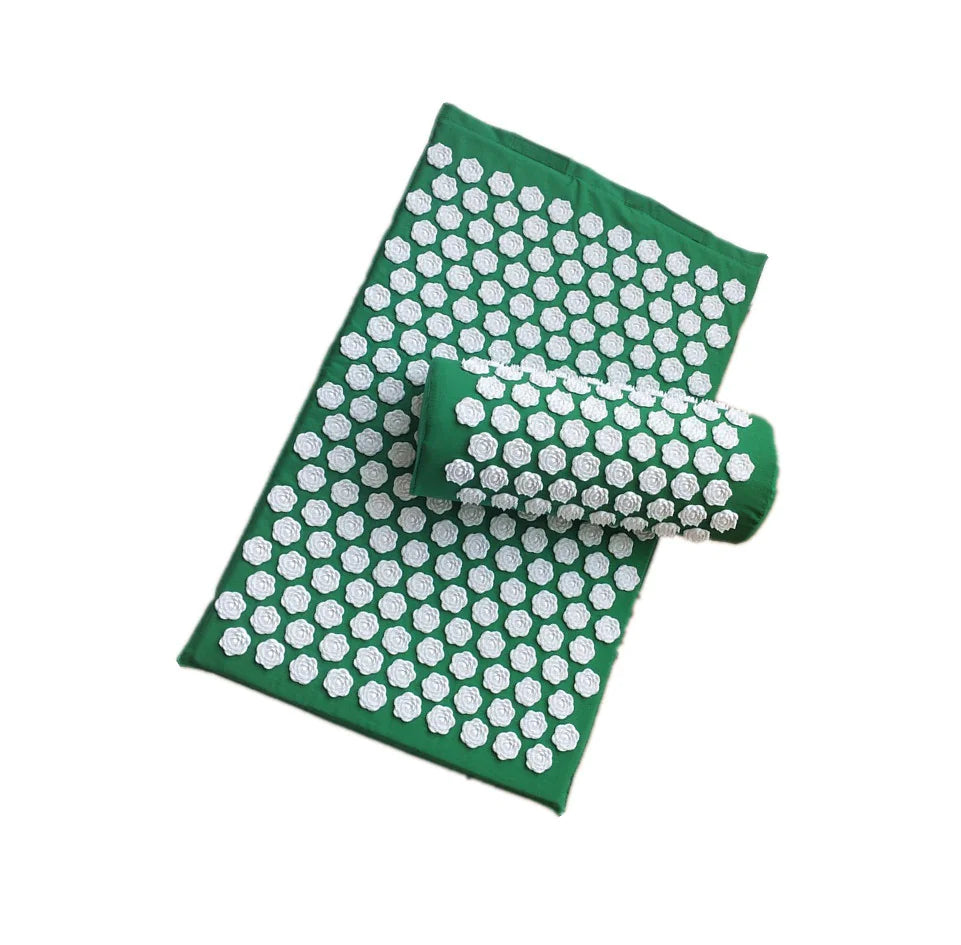 Acupressure Mat & Pillow Set - Natural Pain Relief & Relaxation