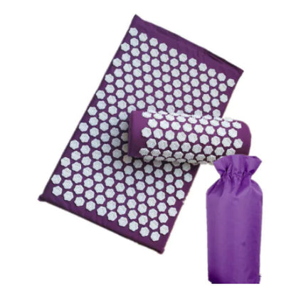 Acupressure Mat & Pillow Set - Natural Pain Relief & Relaxation
