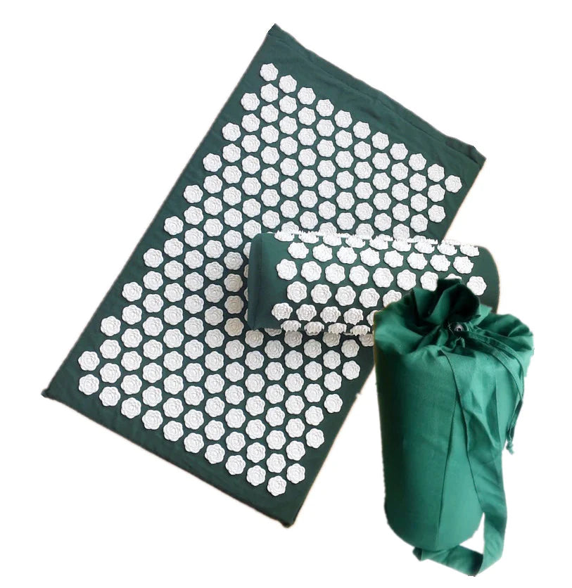 Acupressure Mat & Pillow Set - Natural Pain Relief & Relaxation