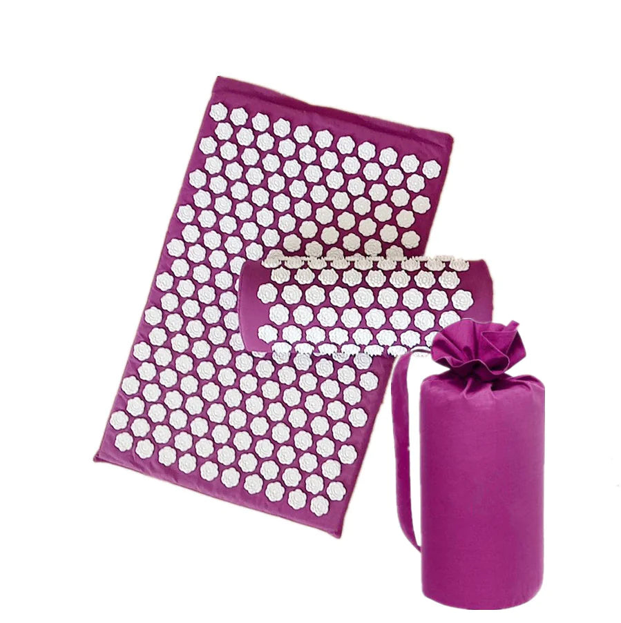 Acupressure Mat & Pillow Set - Natural Pain Relief & Relaxation
