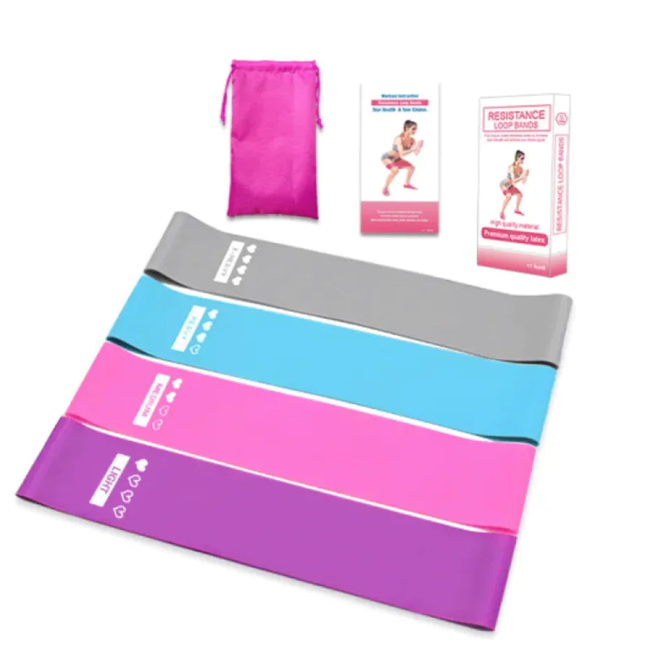 Booty Resistance Bands - Elastic Exercise Bands for Glute Training